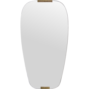 House Doctor Spiegel CLIPS goldfarben | 54,5x100cm