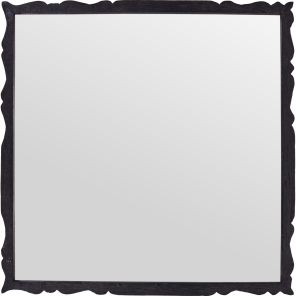 House Doctor Spiegel CARVE braun | 75x75cm