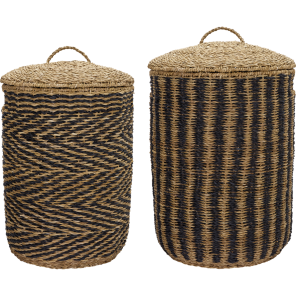 House Doctor Wäschekörbe CESTO natur schwarz |...