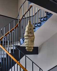 House Doctor Lampe MESH Antik Champagner Silberfinish |...