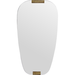 House Doctor Spiegel CLIPS goldfarben | 32x58cm