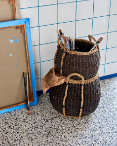 House Doctor Aufbewahrungskörbe RANGI natur |...