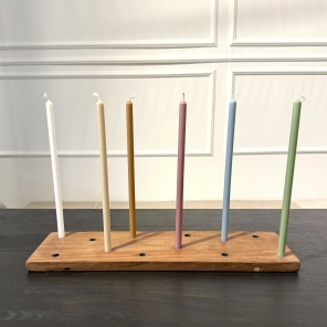 IB Laursen Kerze CELIA COLOUR 30cm 12er Set | Ø...