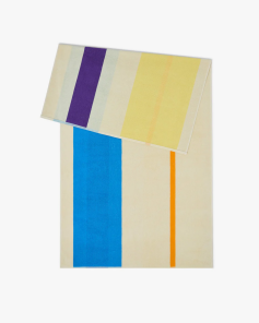 SUITE702 Strandtuch AQUA creme gestreift | 90x180cm