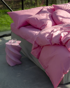 Suite702 Kissenbezug bedmate 160 PINK CANDY pink | 50x160cm