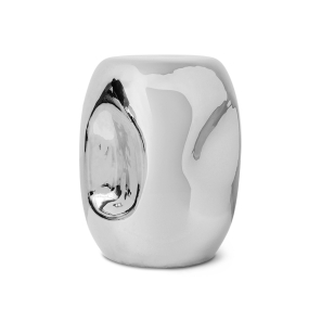 HKliving Beistelltisch CURRENTS chrome silber |...