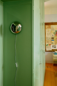 HKliving Wandleuchte ORB chrome silber | Ø18,5x8,5cm