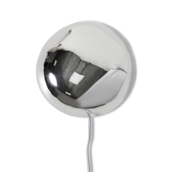 HKliving Wandleuchte ORB chrome silber | Ø18,5x8,5cm