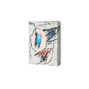 HKliving Bild PLAYSCAPE Pocket exhibit bunt | 14,5x20x3cm