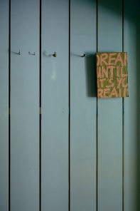 HKliving Bild MANIFEST Pocket exhibit oliv rosa | 21x30x3cm