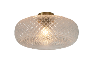 Its about RoMi Deckenlampe VENICE Klar | 44x44x24cm
