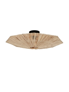 Good&Mojo Deckenlampe PANAMA natur | 65x65x7cm