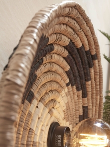 Good&Mojo Wandleuchte ANDROS mehrfarbig | 45x6x45cm