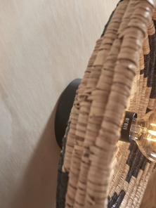 Good&Mojo Wandleuchte ANDROS mehrfarbig | 45x6x45cm