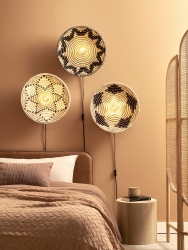 Good&Mojo Wandleuchte ANDROS mehrfarbig | 45x6x45cm