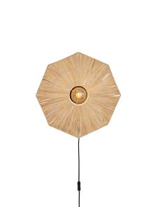 Good&Mojo Wandleuchte PANAMA gelb | 45x7x45cm