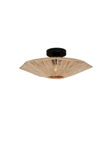 Good&Mojo Deckenlampe PANAMA gelb | 45x45x5cm