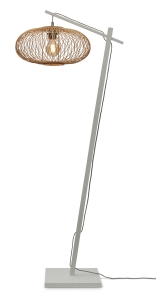Good&Mojo Stehlampe CANGO braun | 62x40x150cm