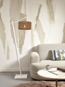 Good&Mojo Stehlampe IGUAZU braun | 57x31x150cm