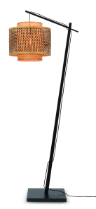 Good&Mojo Stehlampe BHUTAN schwarz | 68x40x176cm