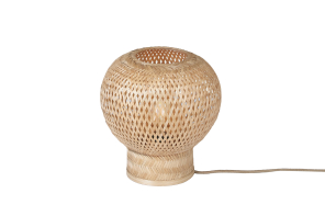 Good&Mojo Tischlampe BARBADOS natur | 27x25x27cm