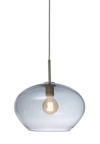 Its about RoMi Hängelampe BOLOGNA grau | 35x35x23cm