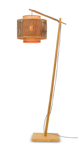 Good&Mojo Stehlampe BHUTAN schwarz | 68x40x176cm