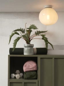 Its about RoMi Deckenlampe HELSINKI weiß | 26x26x28cm