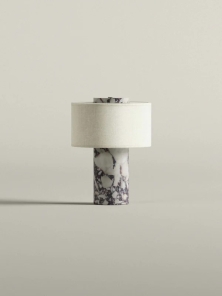 Blossholm Tischleuchte AURIE Vioala Marble portable |...