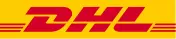 Wir versenden mit DHL